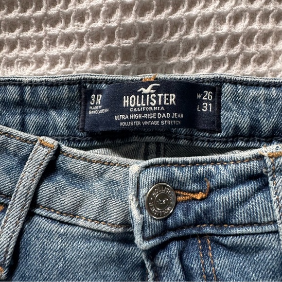 HIGH RISE HOLLISTER DAD JEANS - Picture 3 of 5